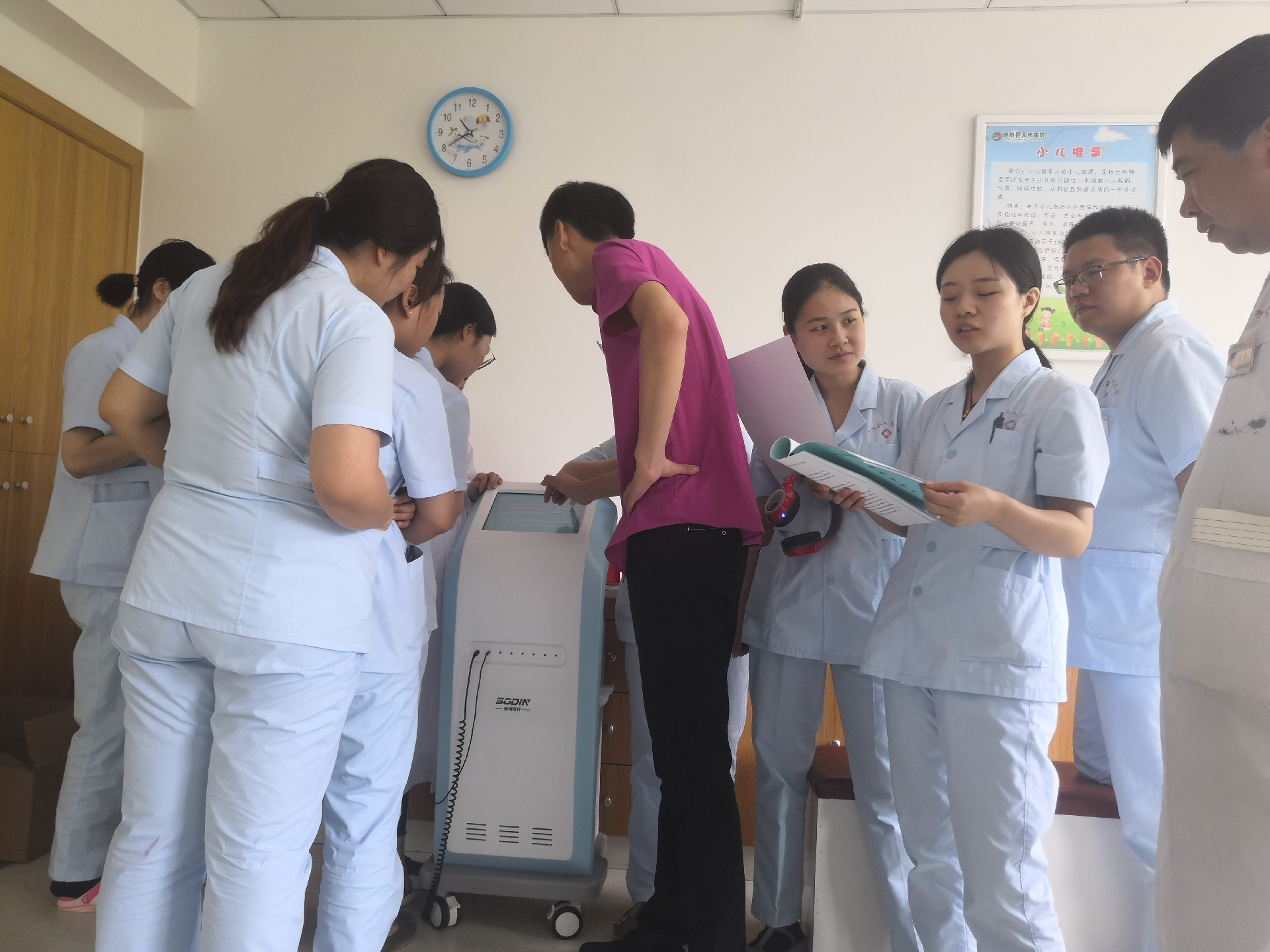 河南郑大医附三医院采购我司SD-7700听觉统合训练仪