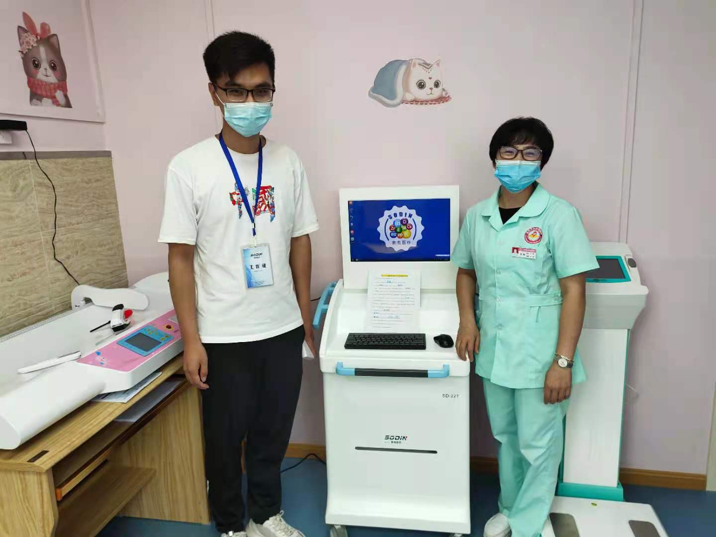 贵州省六盘水市盘州市第二人民医院SD-22T儿童膳食营养评估系统