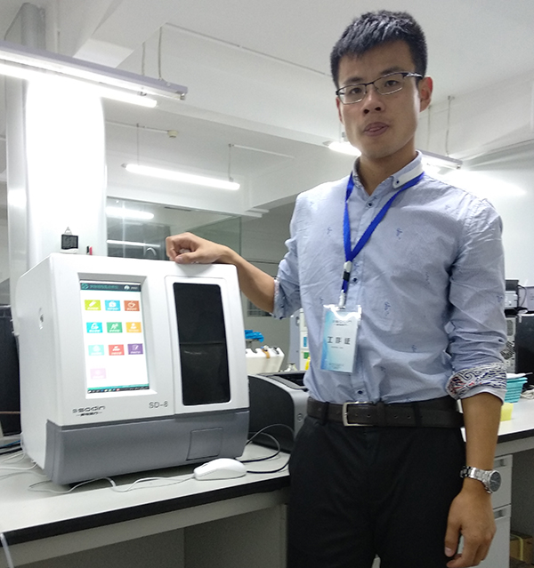 唐山妇幼保健院采购我公司SD-8母乳分析仪