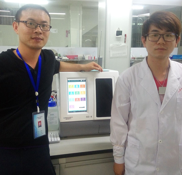 SD-8母乳分析仪入驻成都市妇女儿童中心医院